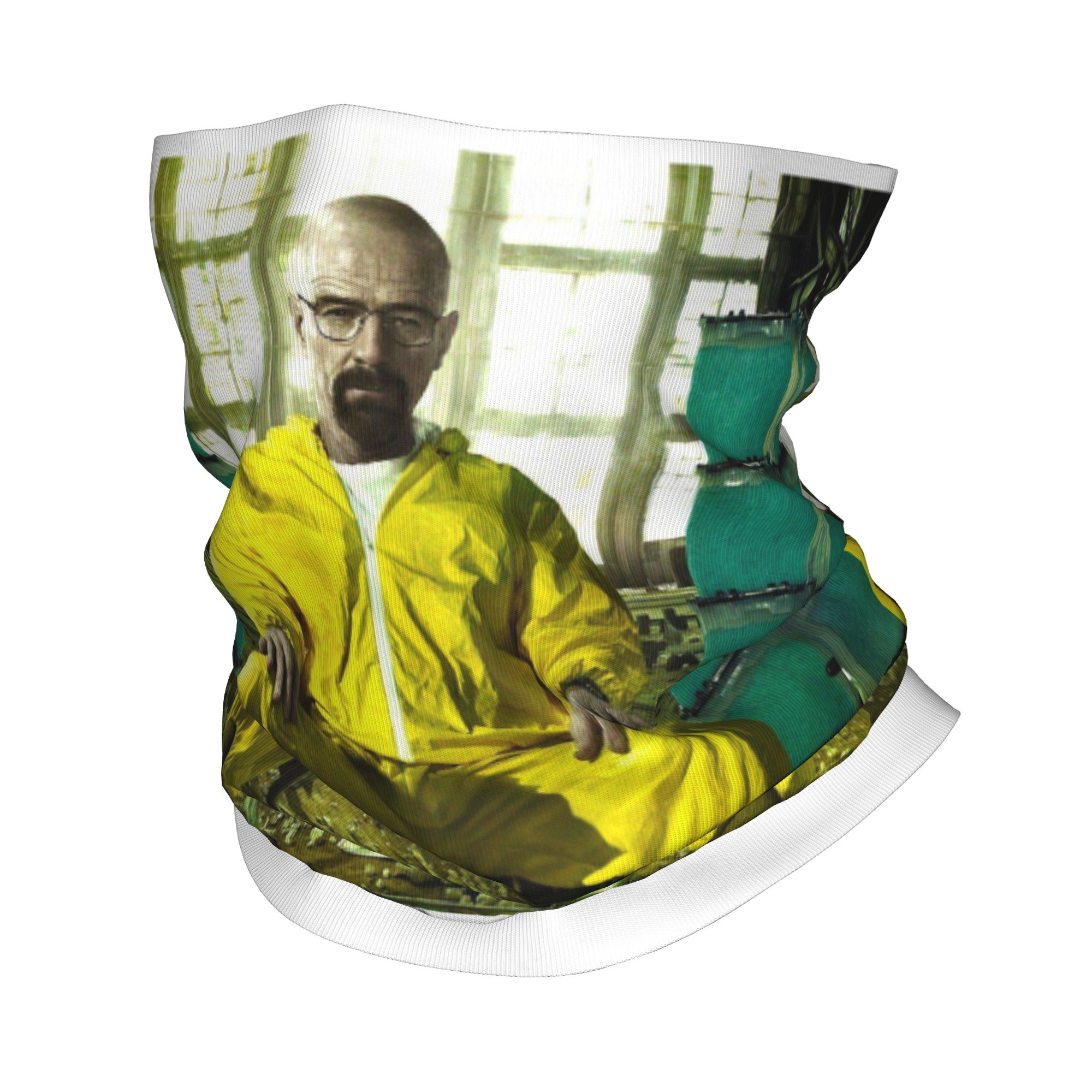 Neck Gaiter Face Cover - ผ้าพันคอแบบคลุมหน้าลาย Walter White จากซีรีส์ Breaking Bad