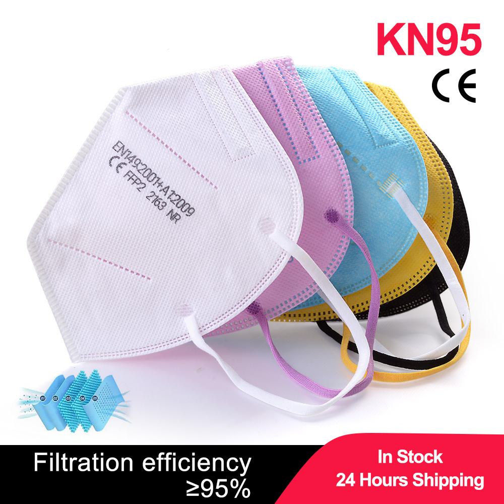 หน้ากากเด็ก KN95 FFP2 สีดำ 100 - Black Face Mask Pack บทวิจารณ์และราคา