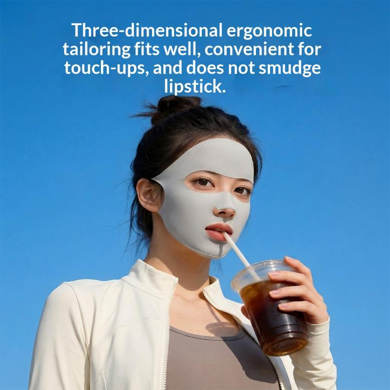 ผ้าพันคอป้องกันแสงแดดสีทึบ ระบ - Sports Mask Breathable บทวิจารณ์และราคา