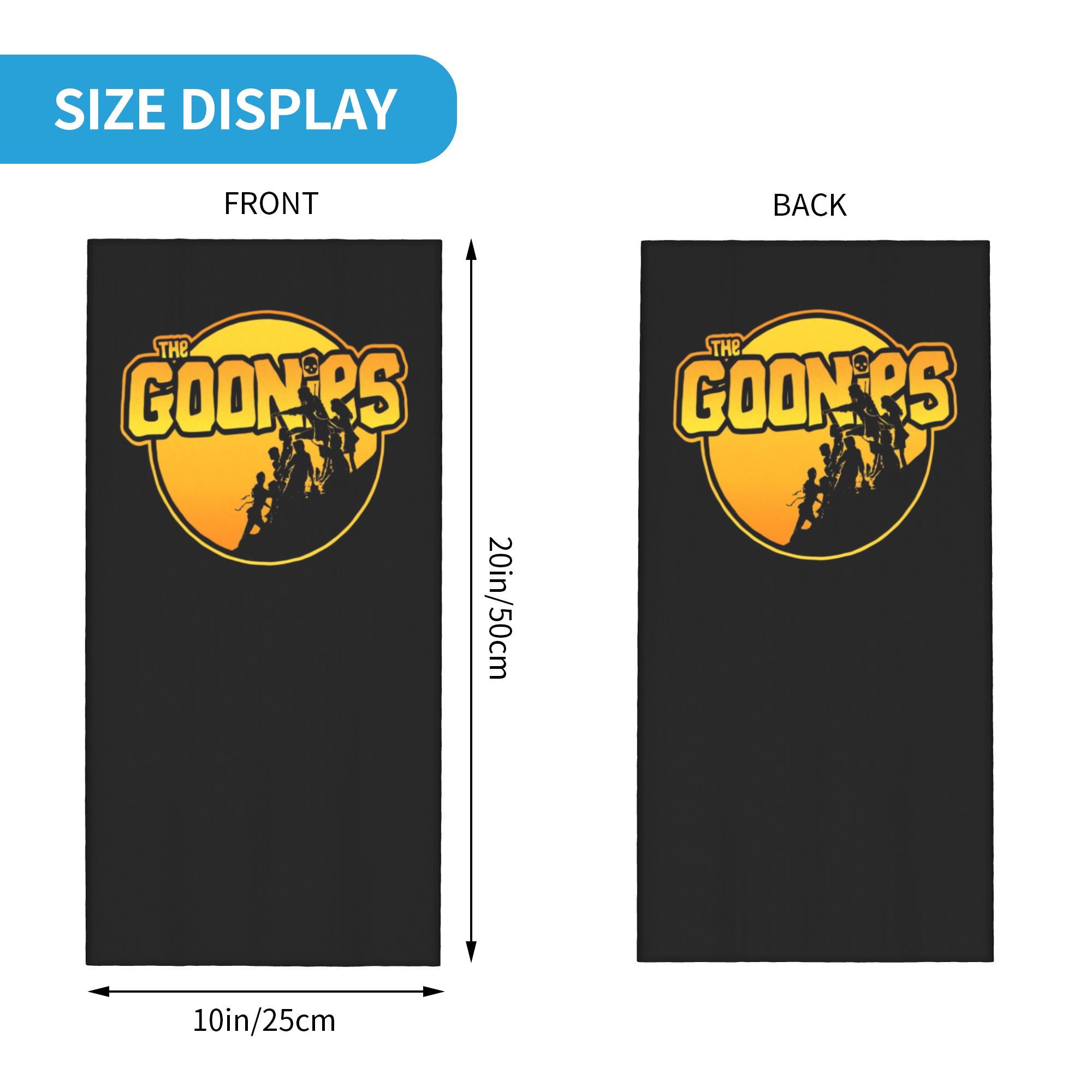 ผ้าพันคอแบบมีฮู้ด The Goonies  - Neck Gaiter Face Cover บทวิจารณ์และราคา