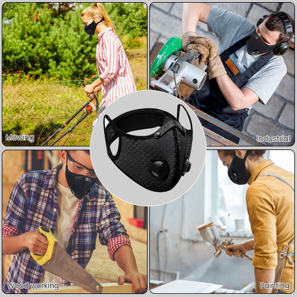 หน้ากากกันฝุ่นตามหลักสรีรศาสตร - Dust Mask Construction บทวิจารณ์และราคา